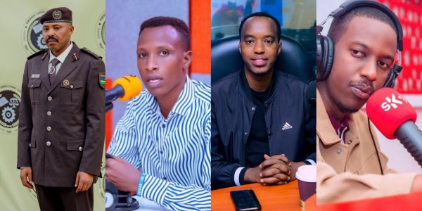 Abarimo CSP Hillary Sengabo, Rugaju Raegan, Ricard na Mucyo Antha barekuwe by’agateganyo