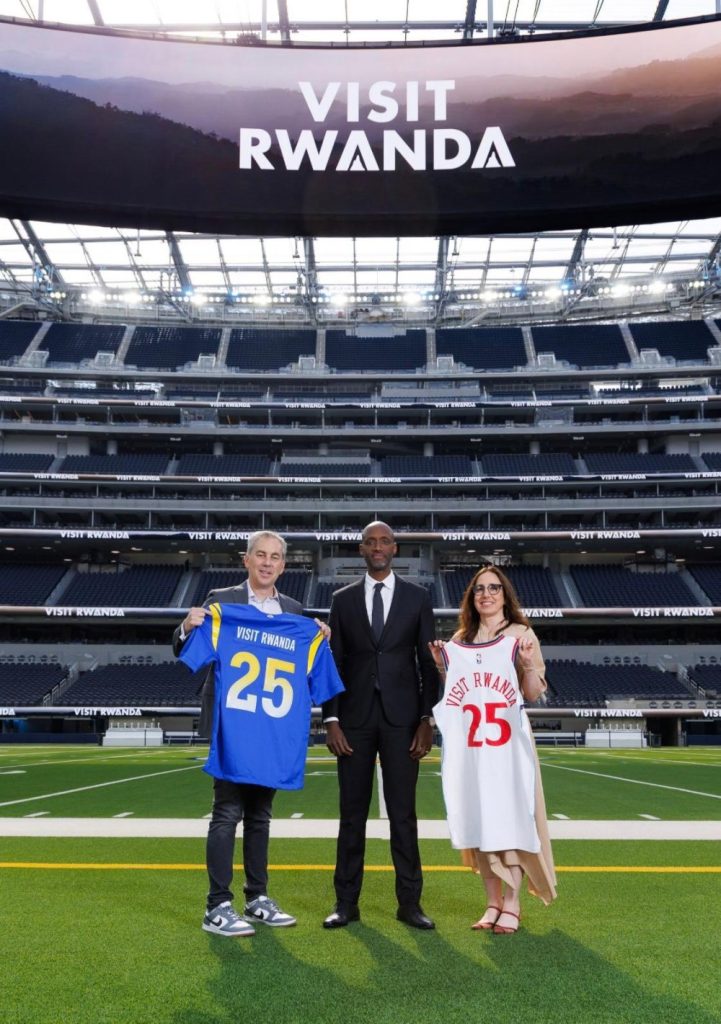 Amasezerano yo kwamamaza u Rwanda rwagiranye n’amakipe ya :LA Clippers na LA Rams